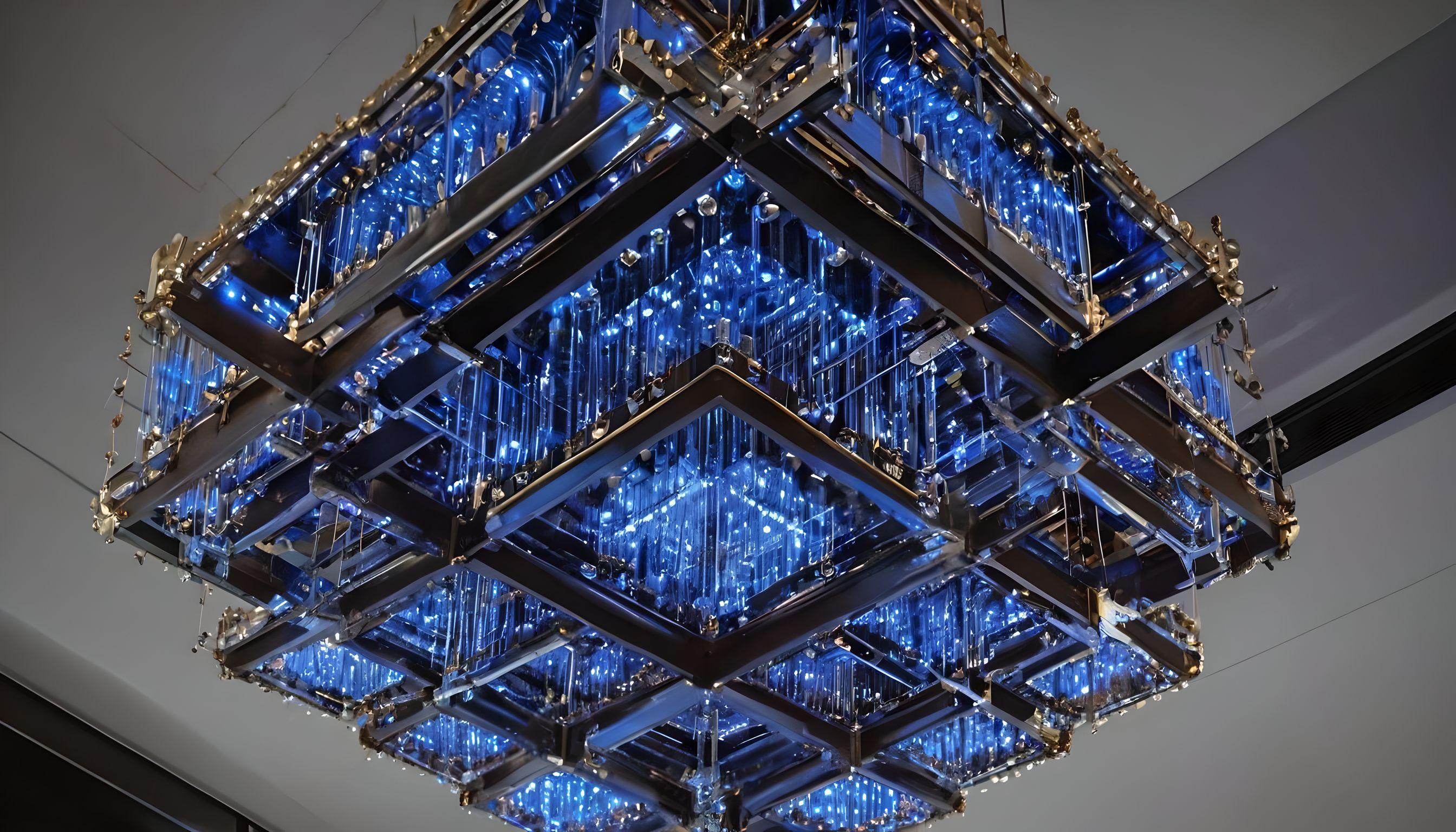 Why Quantum Computers Resemble Chandeliers?